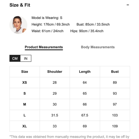 SHEIN V-neck Curved Hem Fuzzy Top - Picture 7 of 8